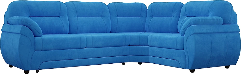 Угловой диван в классическом стиле Бруклин Синий