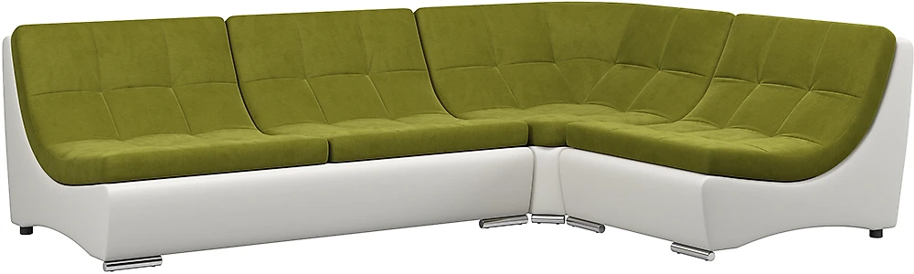 Угловой диван с механизмом итальянская раскладушка Монреаль-4 Свамп