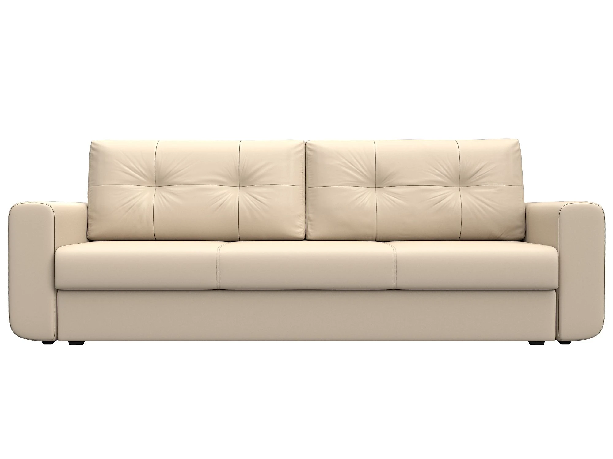Раскладной кожаный диван Лига-031 Дизайн 12