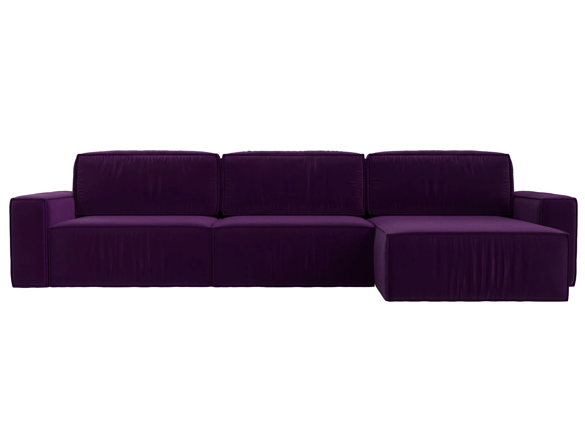 Угловой диван с большим спальным местом Прага Классик лонг Дизайн 8
