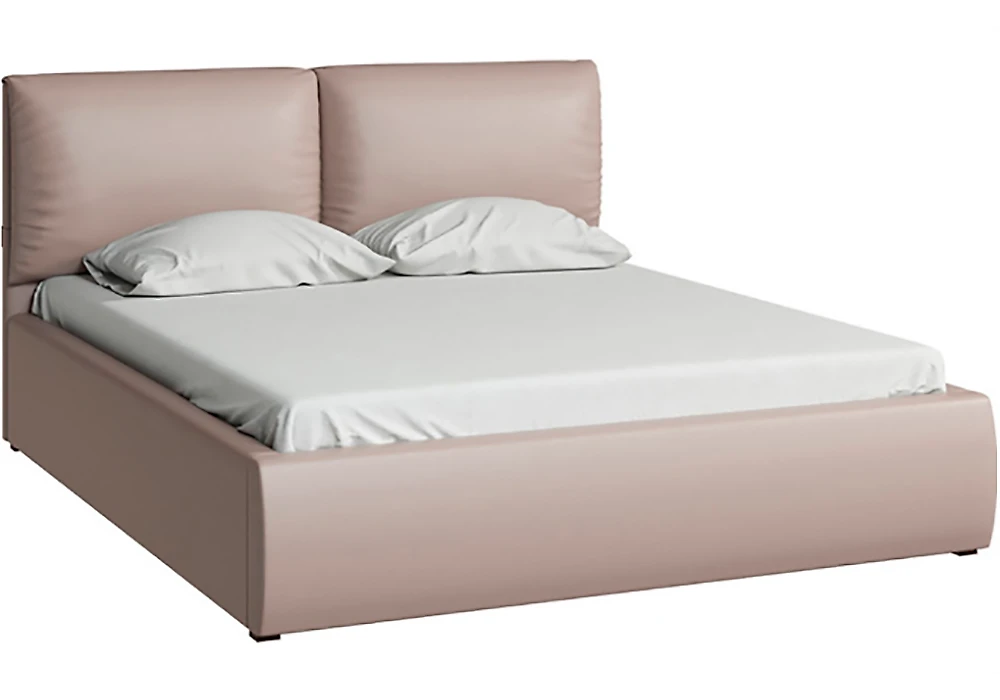 Светлая двуспальная кровать Камилла Беж