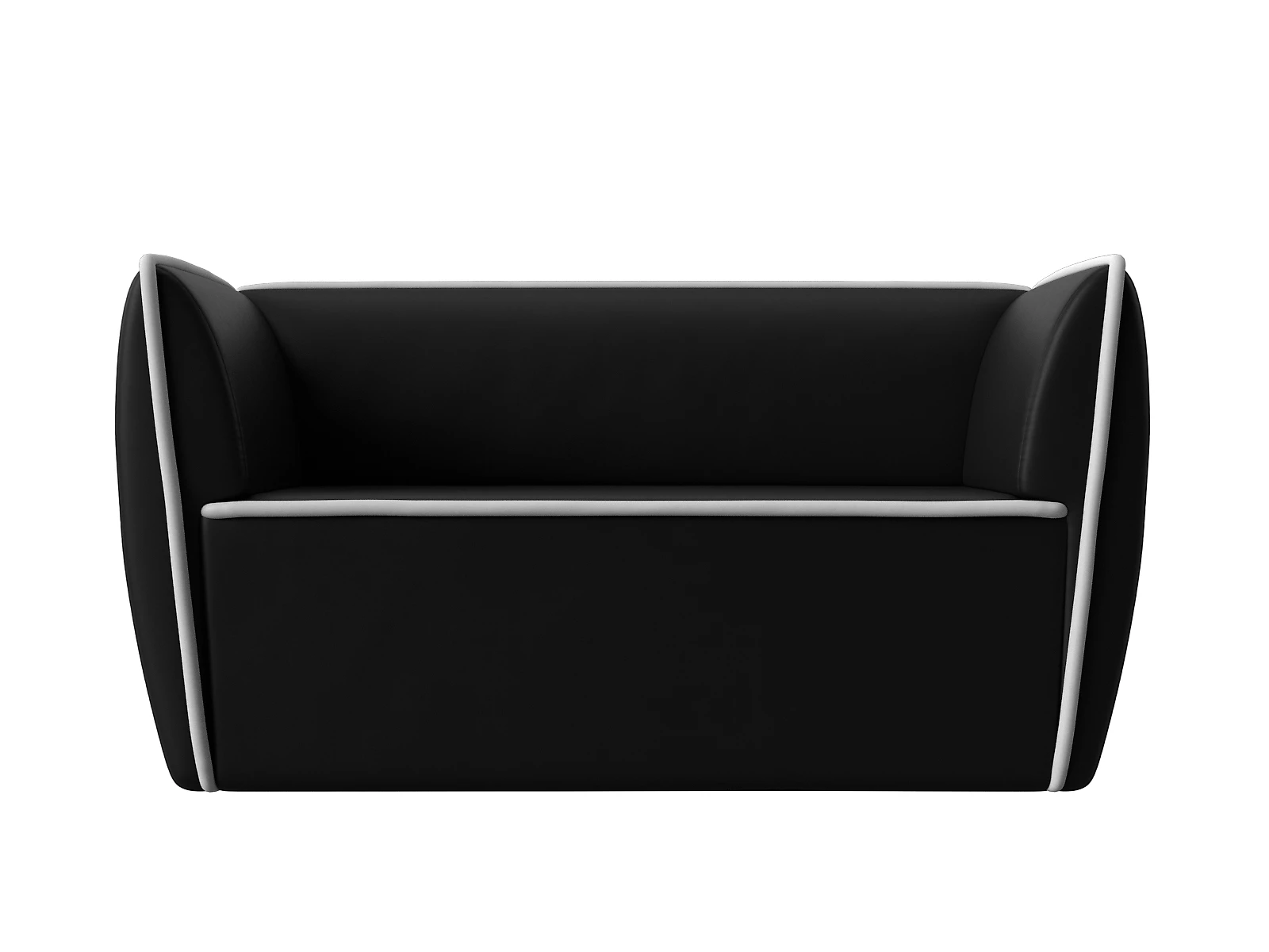 Прямой кожаный диван Бергамо-2 Дизайн 28
