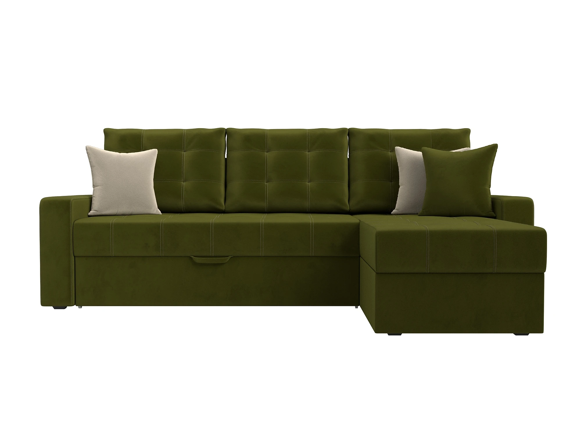 диван зеленого цвета Ливерпуль Дизайн 8