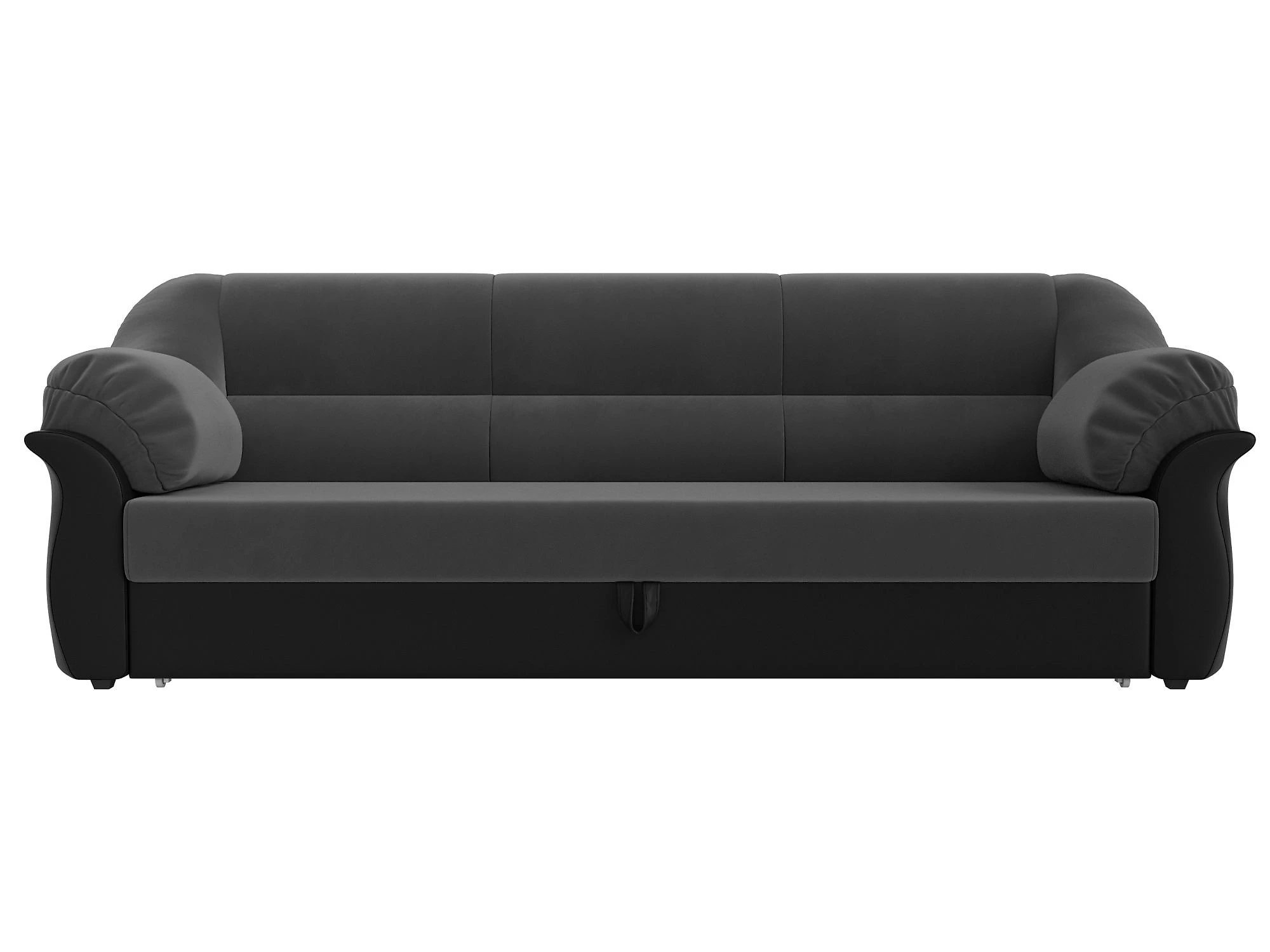 Прямой кожаный диван Карнелла Плюш Дизайн 14