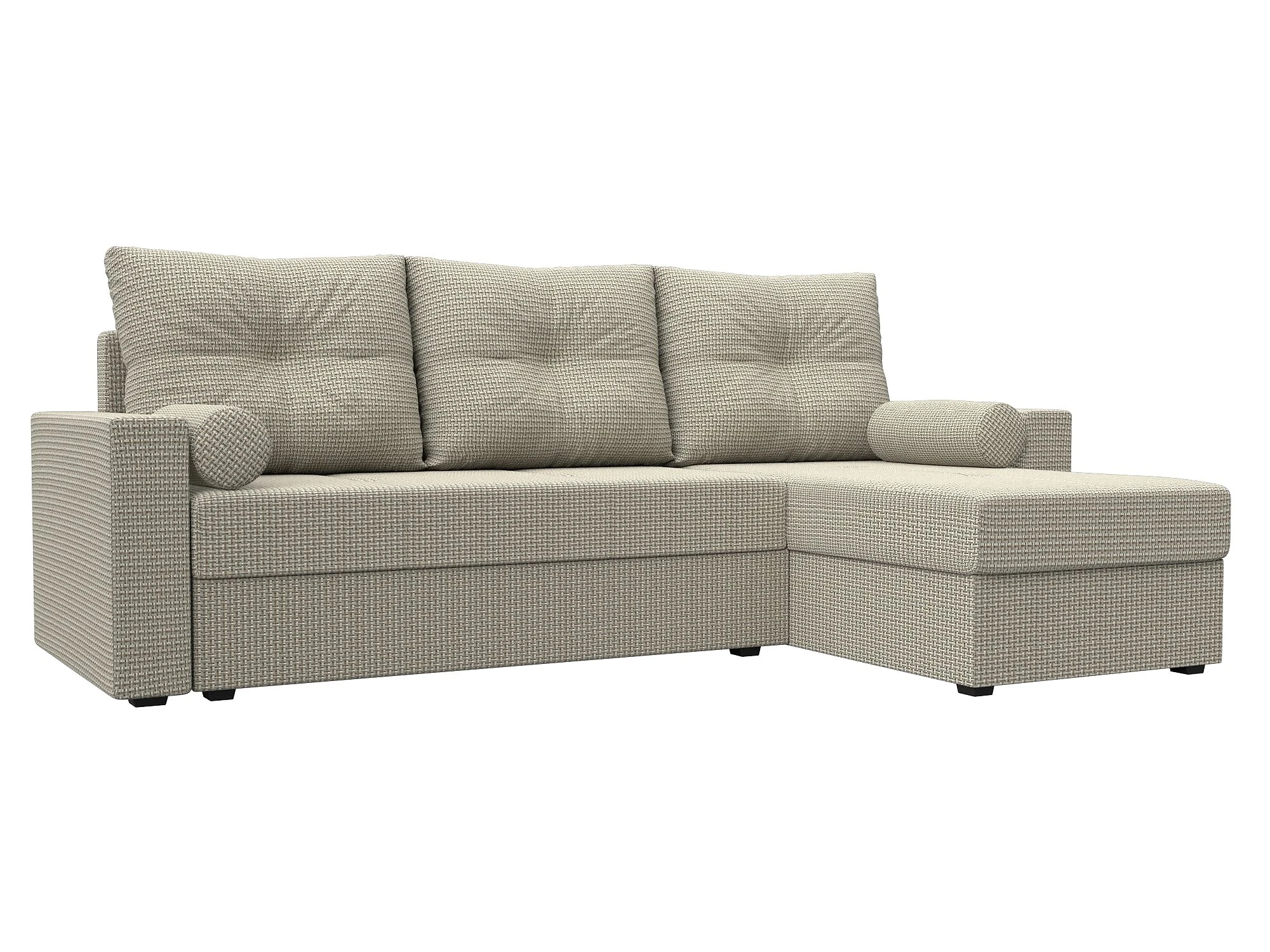  угловой диван из рогожки Верона Лайт Дизайн 1