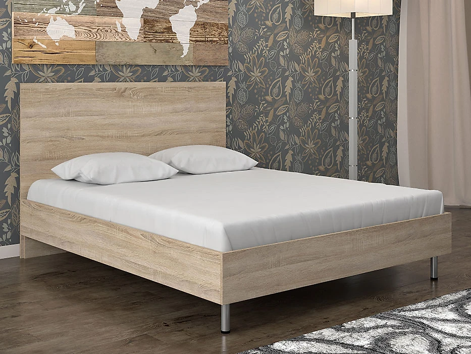 двуспальная кровать Луиза-3 Л Дизайн-2