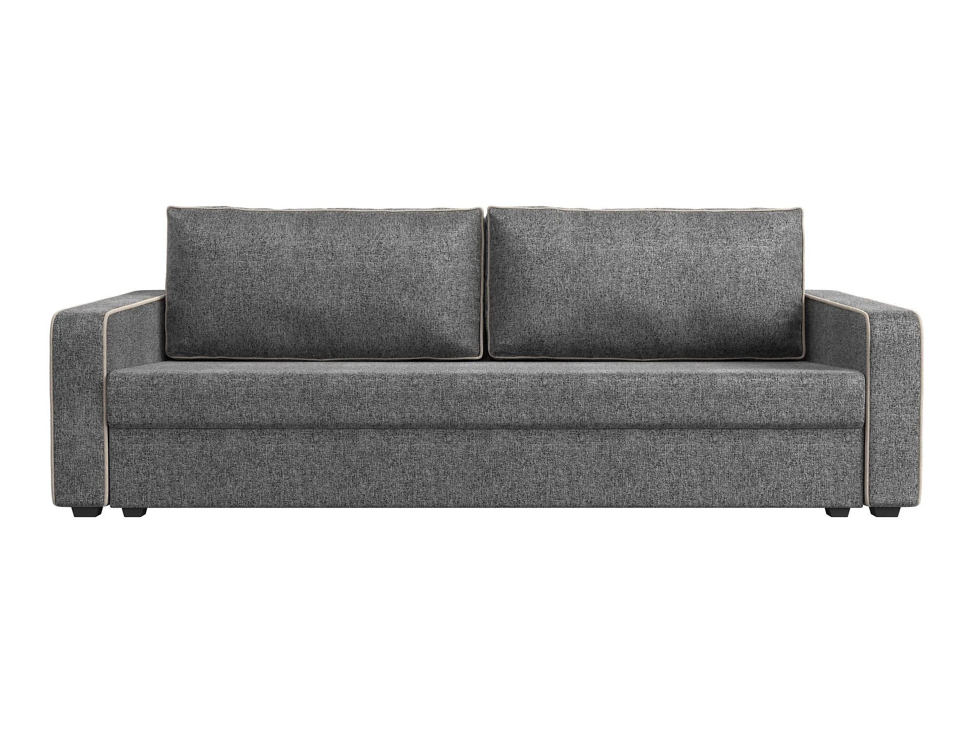 Прямой диван серого цвета Лига-009 Кантри Дизайн 6