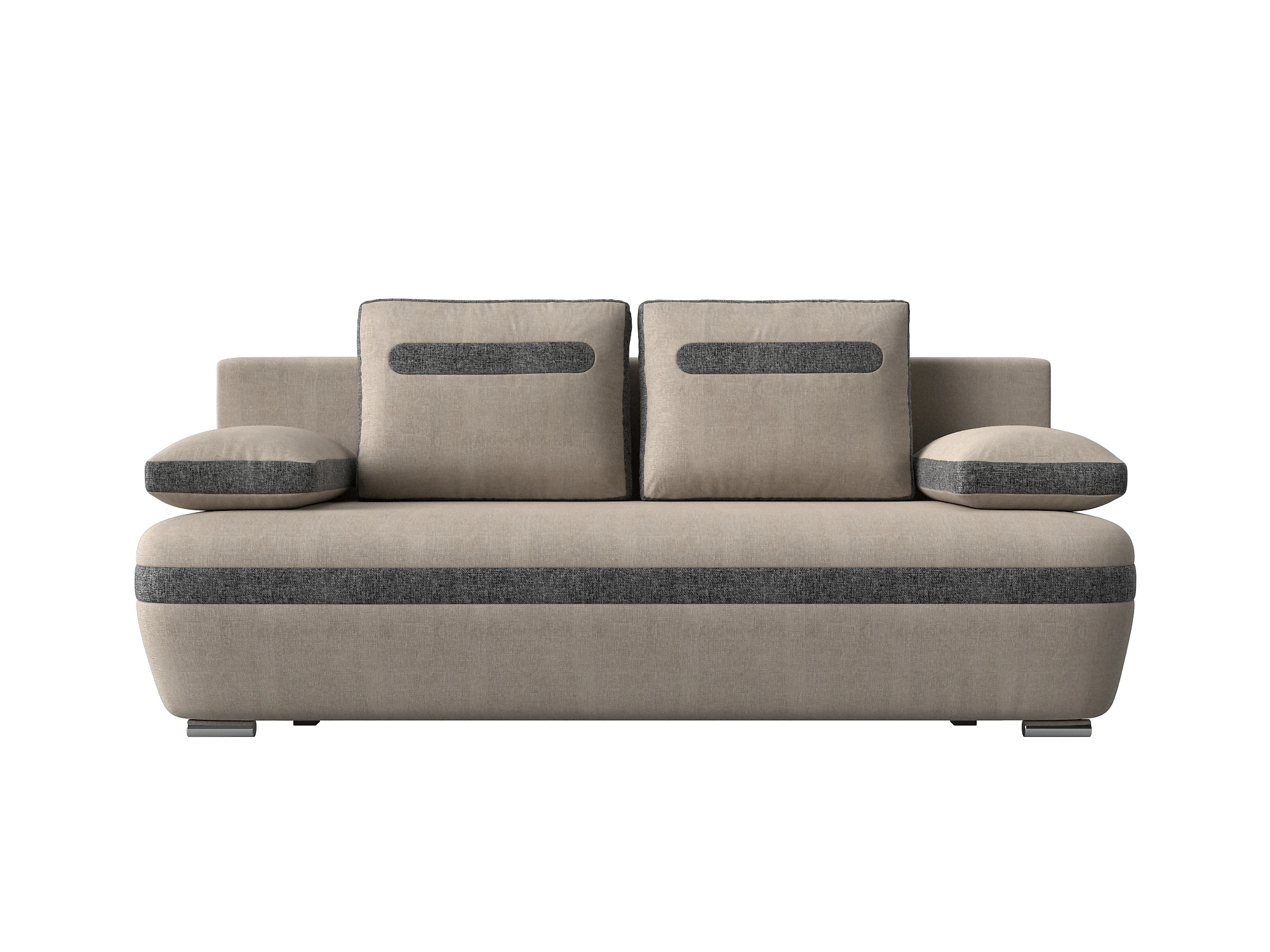 Прямой диван серого цвета Каир Кантри Дизайн 2