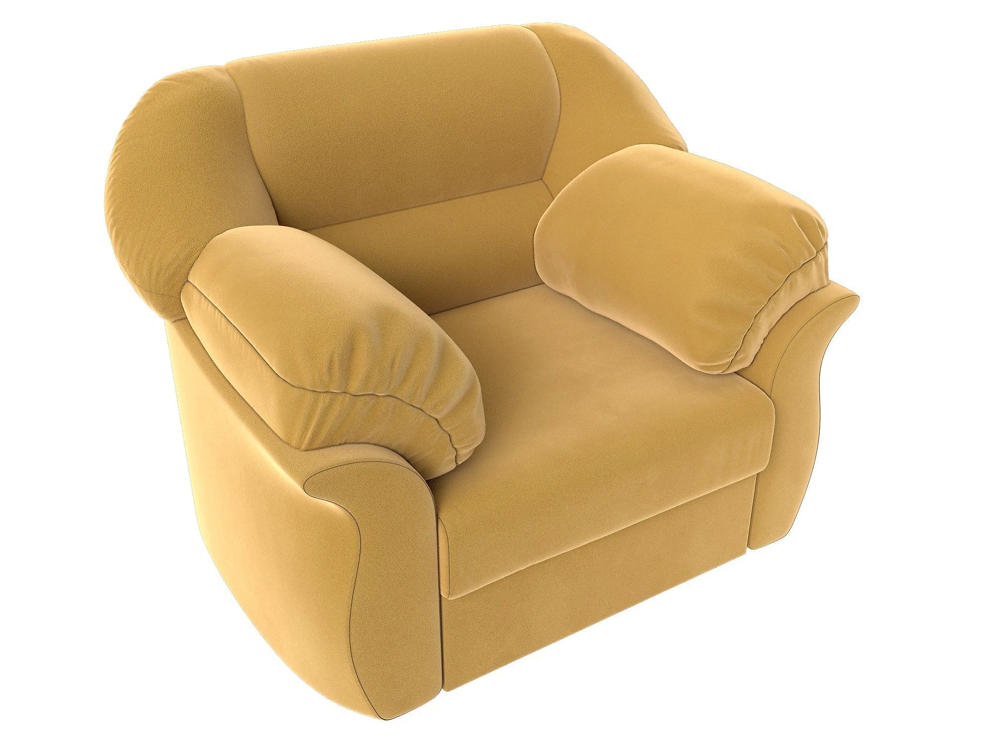 желтое кресло Карнелла Дизайн 3
