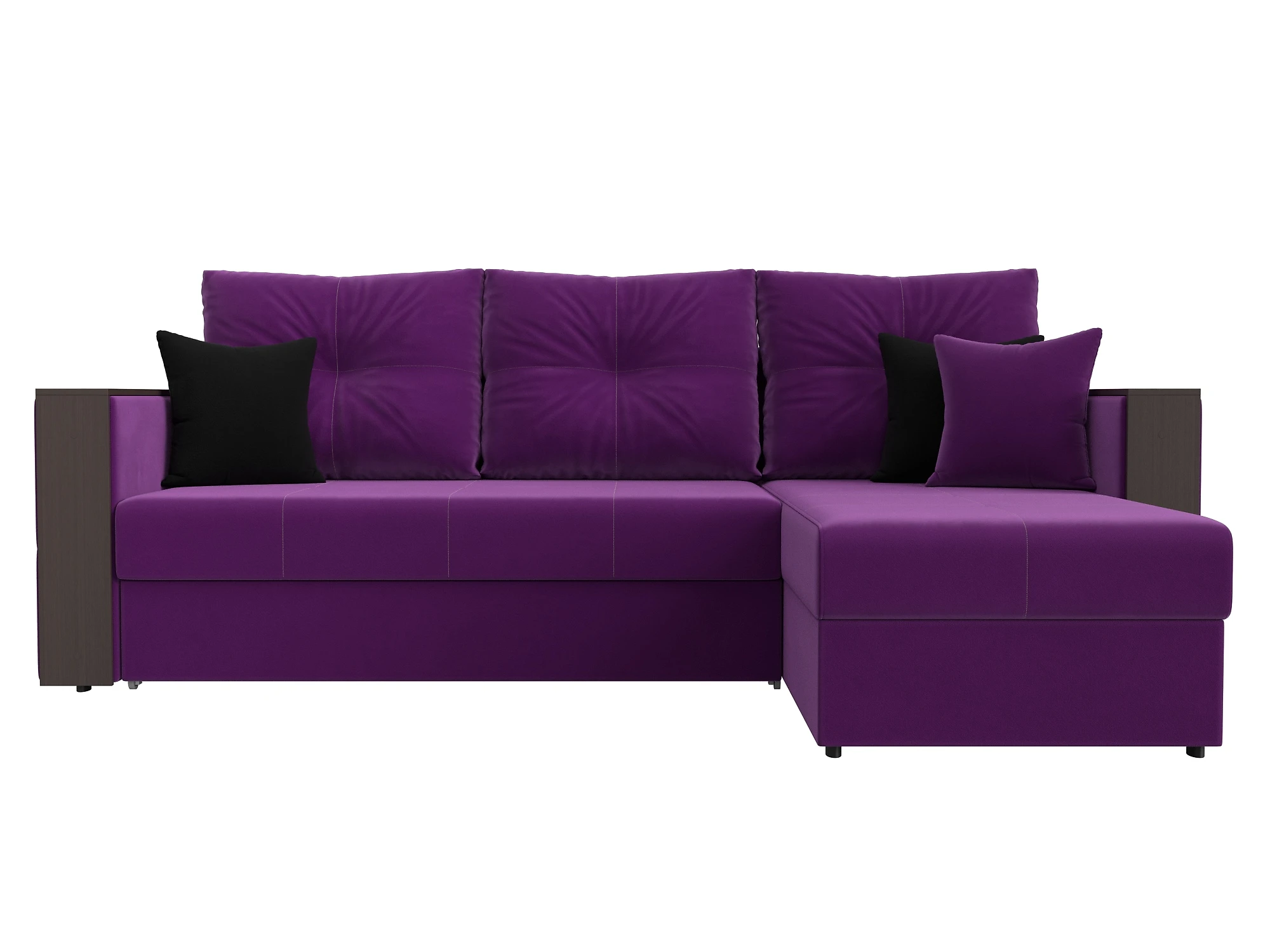 Угловой диван эконом класса Валенсия Дизайн 6