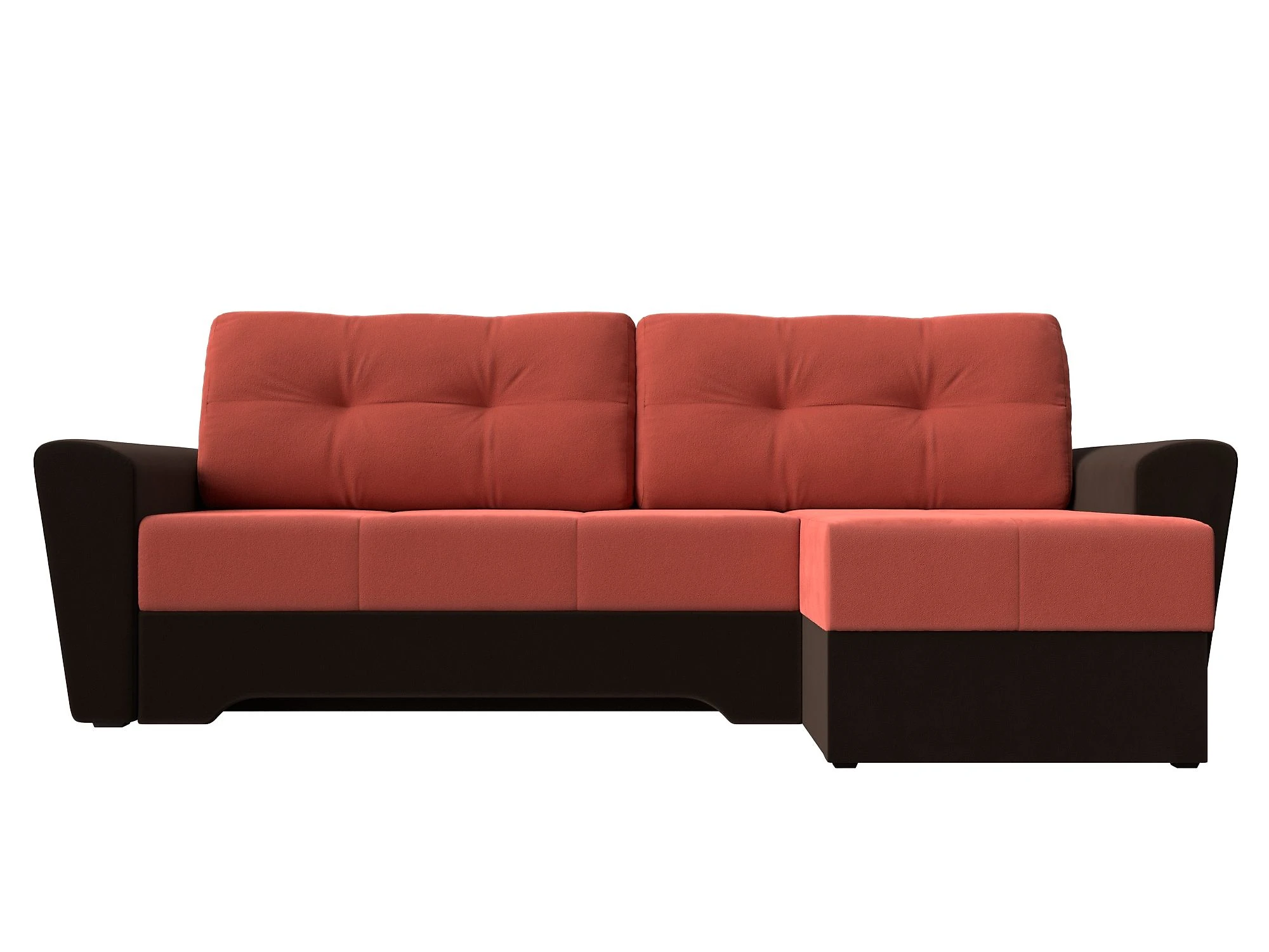 Угловой диван красный Амстердам Дизайн 28