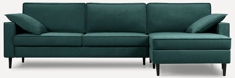 Угловой диван универсальный Дисент-2 Velvet Emerald арт. 2001938467