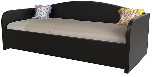 кровать в стиле минимализм Uno Блэк (Сонум)