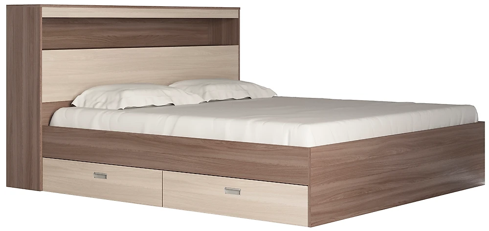большая двуспальная кровать Виктория-2-180 Дизайн-3